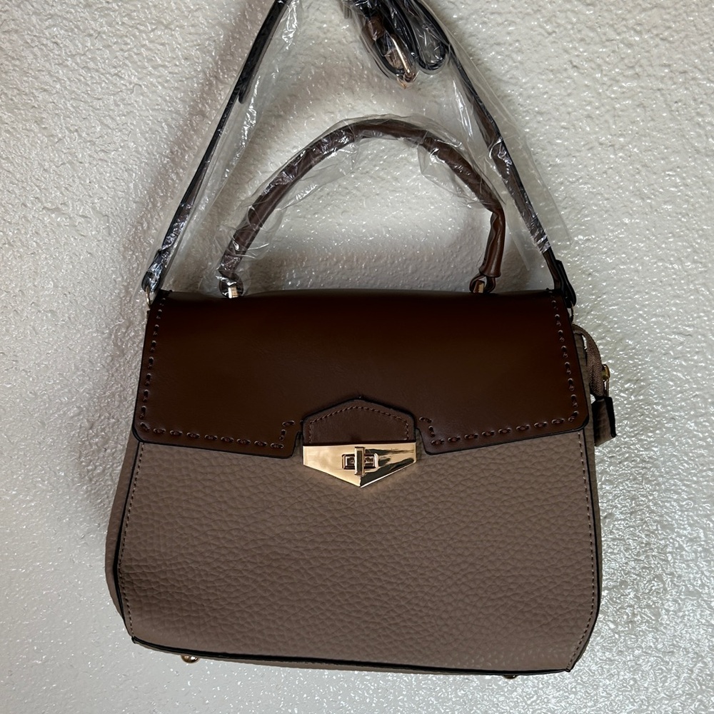 Elegant Brown Handbag purse